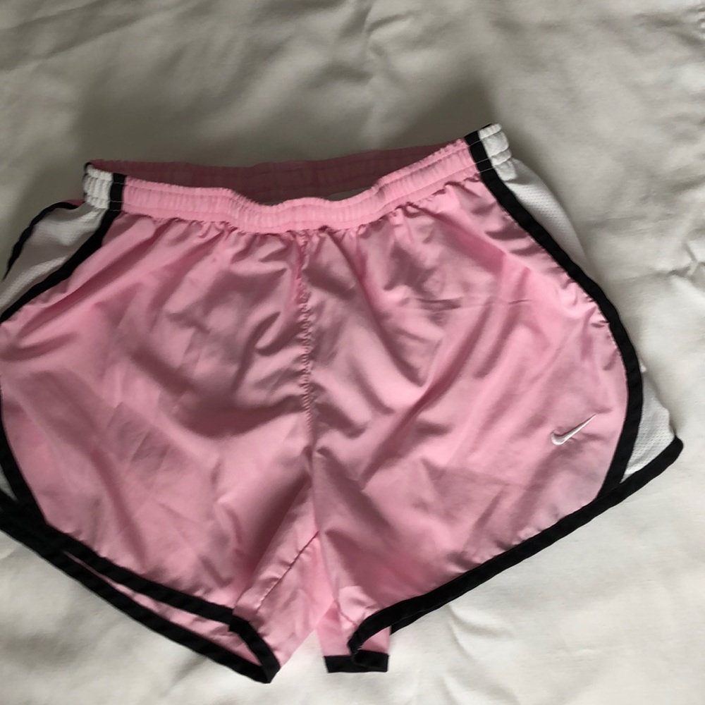 Nike dri-fit running shorts.  Girls Large.